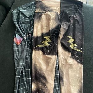 Teeki two pair printed leggings